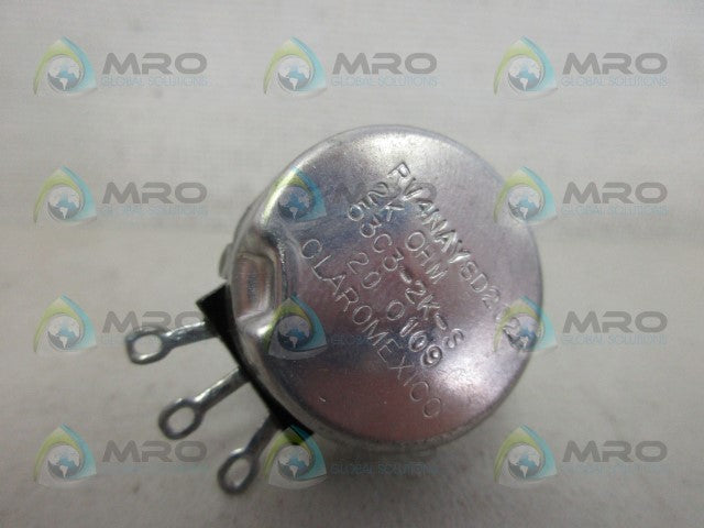 CLAROSTAT 53C32K POTENTIOMETER *NEW IN BOX*