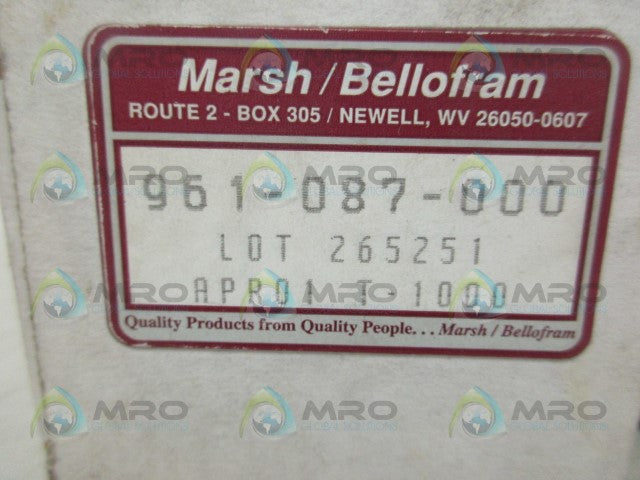 BELLOFRAM 961-087-000 TRANSDUCER *NEW IN BOX*