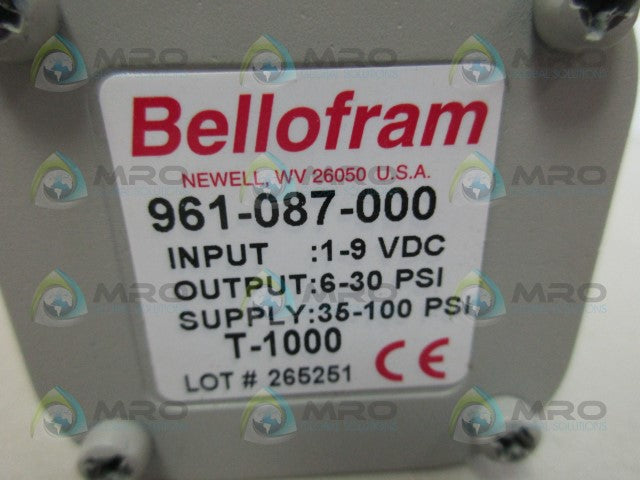 BELLOFRAM 961-087-000 TRANSDUCER *NEW IN BOX*