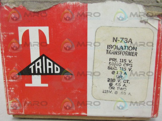 TRAID N-73A ISOLATION TRANSFORMER *NEW IN BOX*