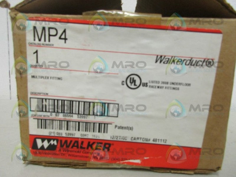WALKER MP4 FITTING *NEW IN BOX*
