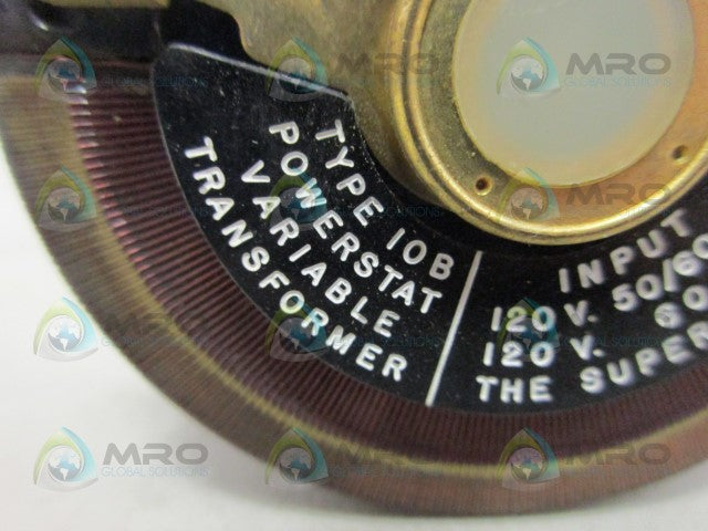 POWERSTAT 10B TRANSFORMER *USED*