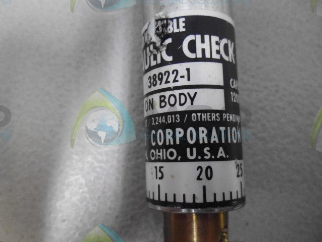 ARO 389221 HYDRAULIC CHECK *USED*