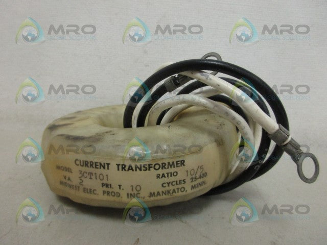 MIDWEST ELECTRIC 3CT101 CURRENT TRANSFORMER *NEW NO BOX*