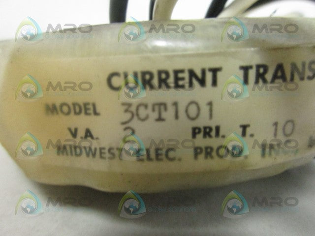 MIDWEST ELECTRIC 3CT101 CURRENT TRANSFORMER *NEW NO BOX*