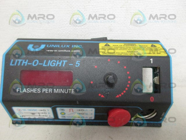 UNILUX 95-1251 LITH-O-LIGHT-5 *USED*