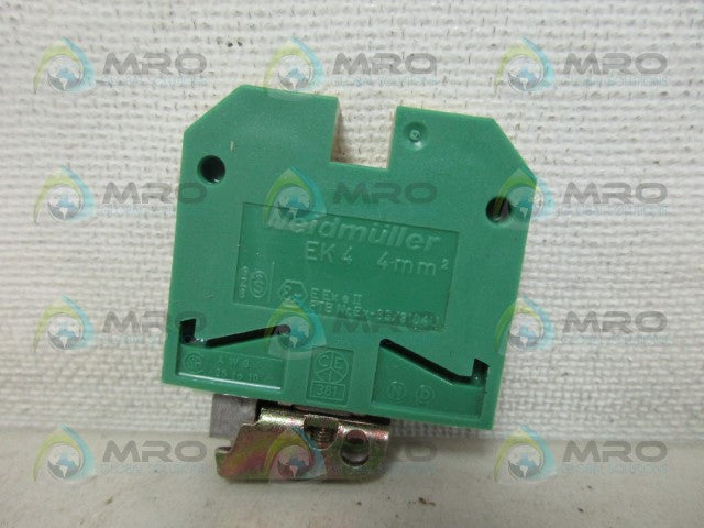 WEIDMULLER EK4 TERMINAL BLOCK *NEW NO BOX*