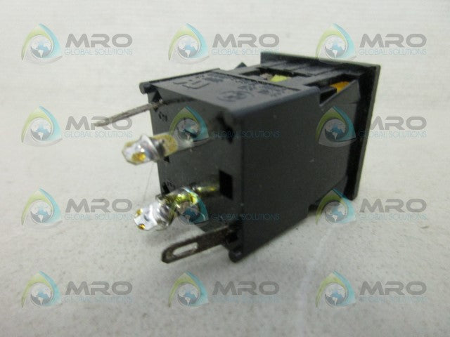 INDUSTRIAL MRO 05-62125 PUSH BUTTON (YELLOW) *USED*