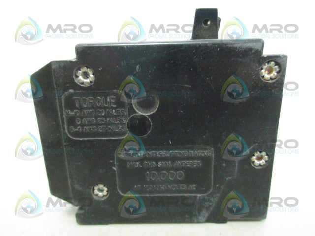 CHALLENGER A1515N 1POLE 15 AMP CIRCUIT BREAKER *USED*