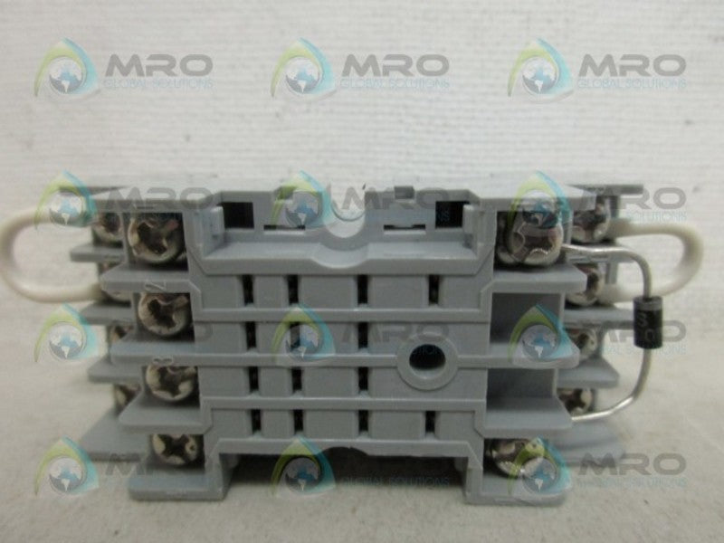 POTTER & BRUMFIELD 27E894 RELAY SOCKET  UNMP