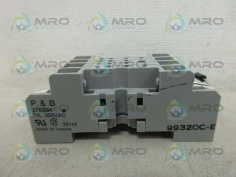 POTTER & BRUMFIELD 27E894 RELAY SOCKET  UNMP