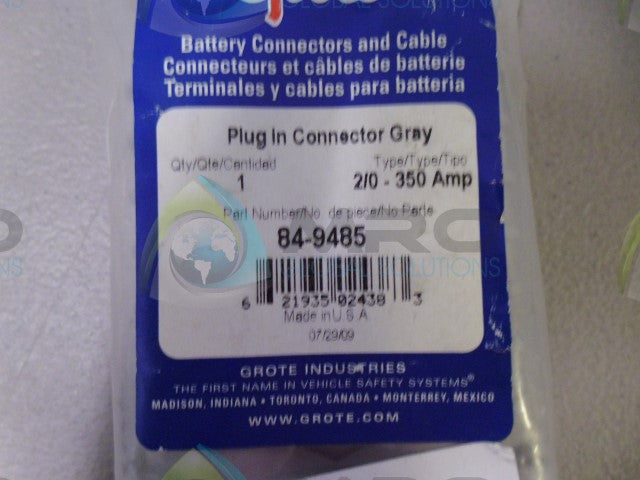 GROTE 84-9485 PLUG IN CONNECTOR *NEW IN BAG*