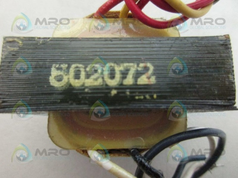 INDUSTRIAL MRO 502072 TRANSFORMER *USED*