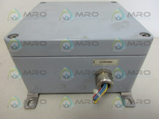 INDRAMAT ROV 01/K ENCODER JUNCTION BOX *USED*