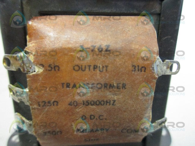 TRIAD S-76Z TRANSFORMER *USED*