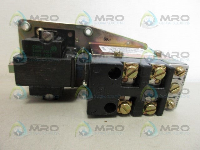 ALLEN BRADLEY 849A-ZOA24 SER. B PNEUMATIC TIMING RELAY *NEW NO BOX*