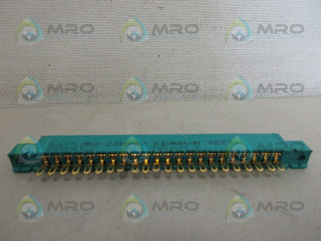 TRW 50-22A-20 CARD EDGE CONNECTOR *USED*