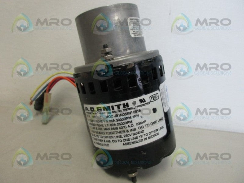 A.O. SMITH JB1N063N W/ MICROPUMP 80856 *USED*