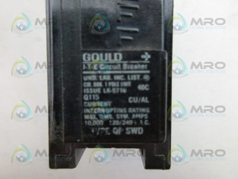 GOULD Q115 1P 15AMP CIRCUIT BREAKER UNMP