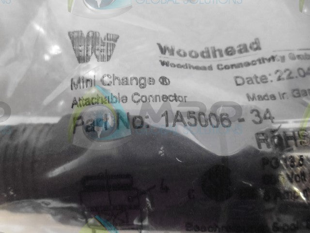 WOODHEAD 1A5006 CONNECTOR *NEW IN BAG*