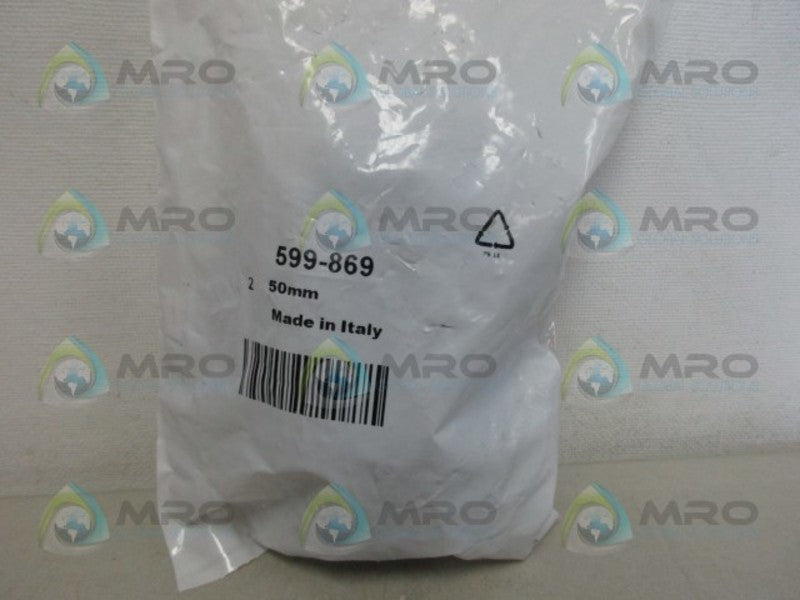 INDUSTRIAL MRO 599-869 (PKG OF 2) END CAPS *NEW IN FACTORY BAG*