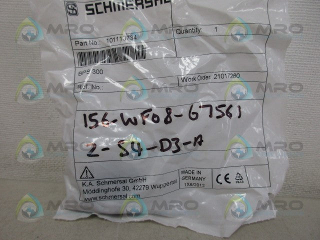 SCHMERSAL BPS300 ACTUATOR *NEW IN FACTORY BAG*