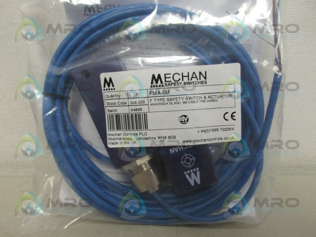 MECHAN FMA-5M SAFETY SWITCH *NEW IN FACTORY BAG*