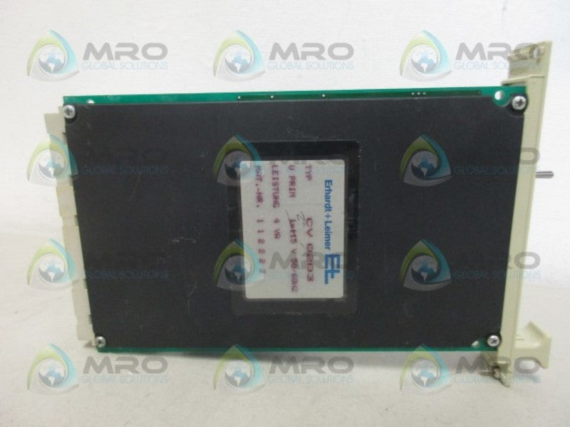 ERHARDT & LEIMER CV-0203 PLC CONTROLLER *NEW NO BOX*