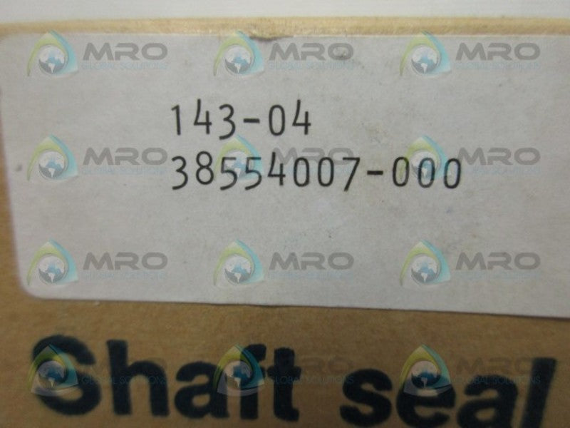 INDUSTRIAL MRO 143-04 SHAFT SEAL *NEW IN BOX*