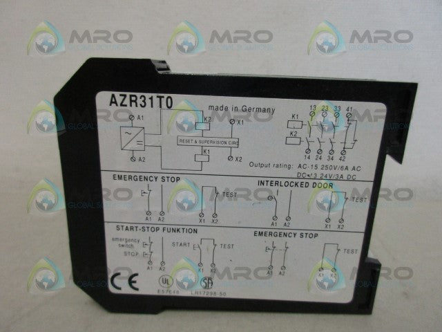 SCHMERSAL AZR31T0 SAFETY RELAY *NEW NO BOX*