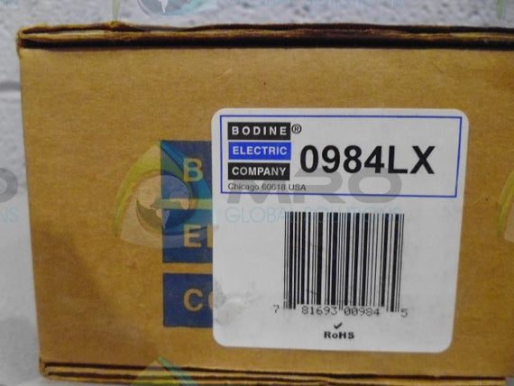BODINE 0984LX TERMINAL BOX KIT *NEW IN BOX*