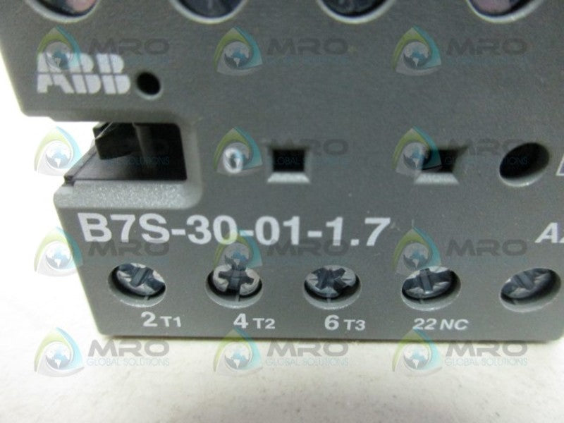 ABB B7S-30-01-1.7 MINI CONTACTOR *NEW NO BOX*