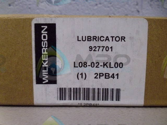 WILKERSON L08-02-KL00 LUBRICATOR *NEW IN BOX*