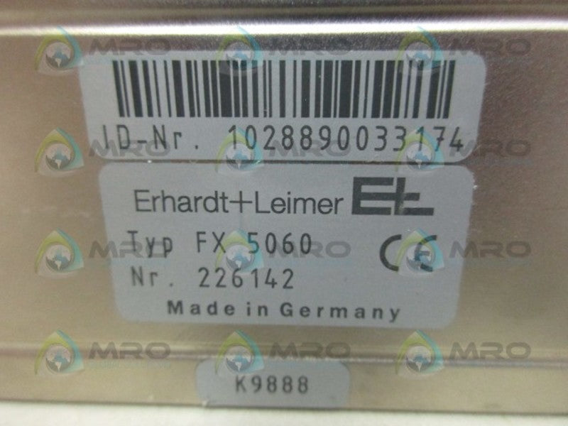 ERHARDT+LEIMER FX5060 ULTRASONIC SENSOR *NEW NO BOX*