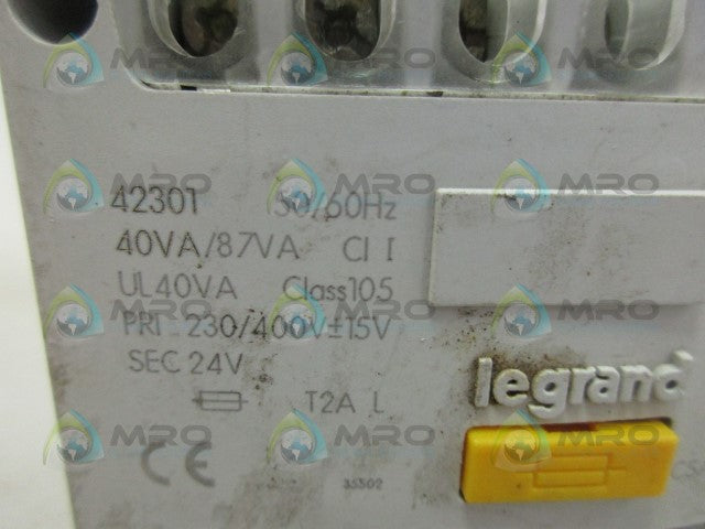 LEGRAND 42301 TRANSFORMER *USED*