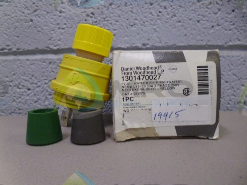 WOODHEAD 1301470027 PLUG *NEW IN BOX*