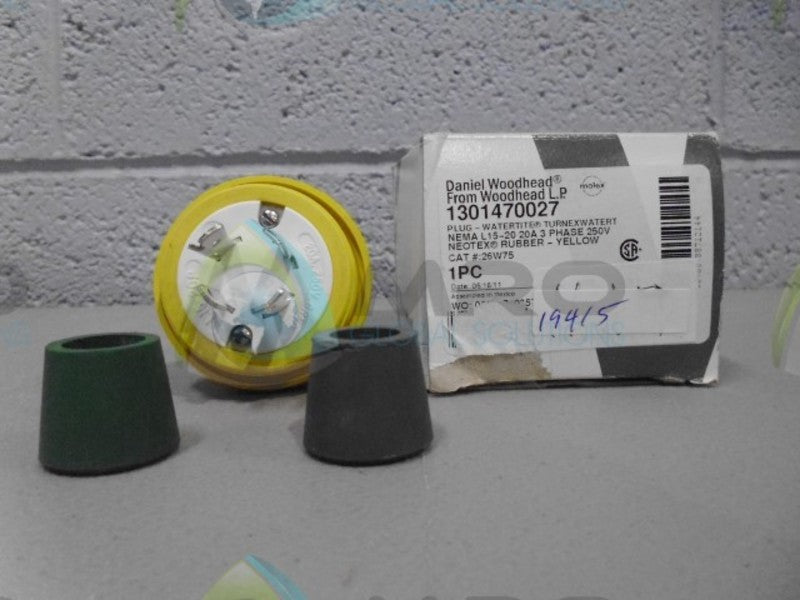 WOODHEAD 1301470027 PLUG *NEW IN BOX*