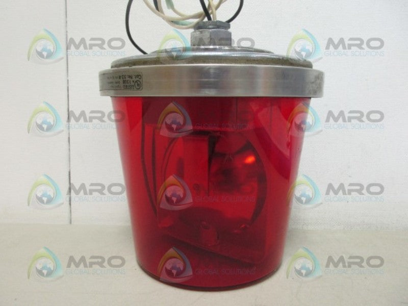 BRIDGEPORT 52-R120 (RED) BEACON LIGHT UNMP