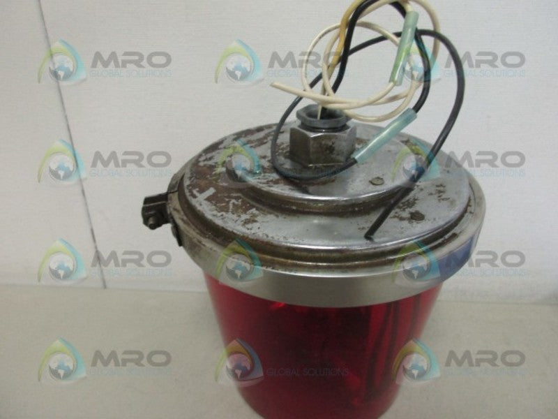 BRIDGEPORT 52-R120 (RED) BEACON LIGHT UNMP