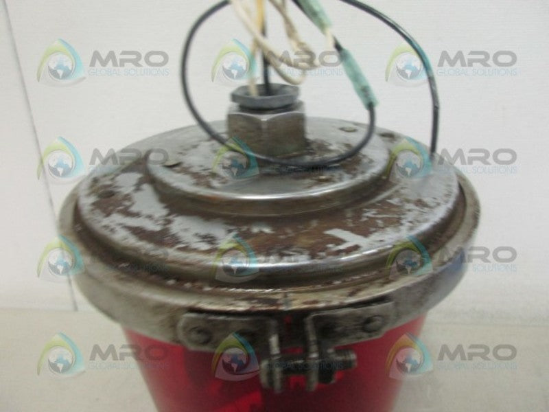 BRIDGEPORT 52-R120 (RED) BEACON LIGHT UNMP
