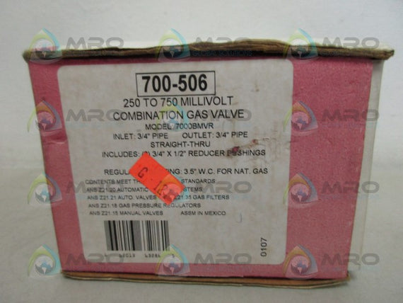 ROBERTSHAW 7000BMVR GAS VALVE *NEW IN BOX*