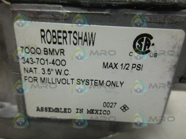 ROBERTSHAW 7000BMVR GAS VALVE *NEW IN BOX*