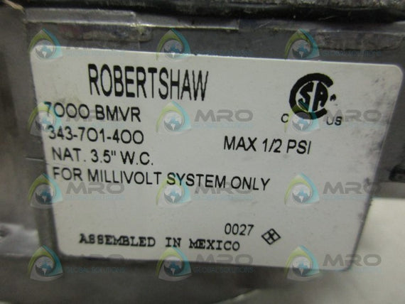 ROBERTSHAW 7000BMVR GAS VALVE *NEW IN BOX*