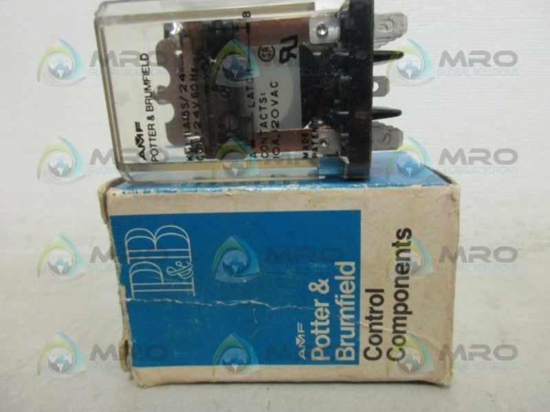 POTTER & BRUMFIELD KUL-11A15S-24 RELAY 24V *NEW IN BOX*