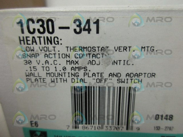 WHITE-RODGERS 1C30-341 THERMOSTAT *NEW IN BOX*