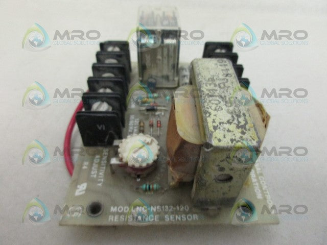 NCC LNC-NS132-120 RESISTANCE SENSOR *USED*