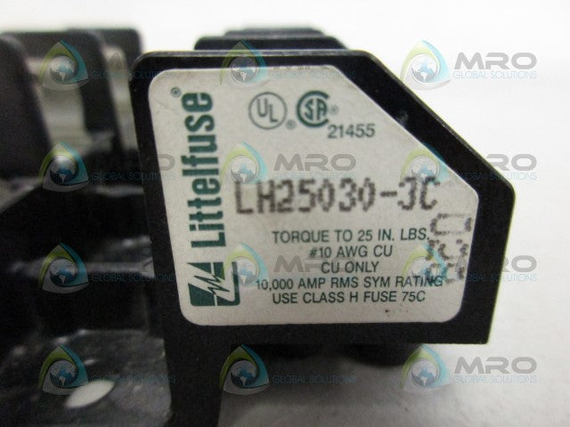 LITTLEFUSE LH25030-3C 30A 250V FUSEHOLDER *NEW NO BOX*