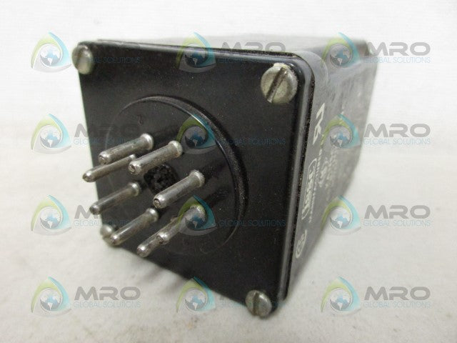 ISSC 1017-10-1-1 TIME DELAY RELAY *USED*