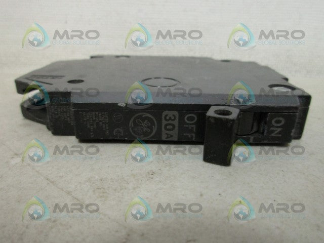 GENERAL ELECTRIC THQP130 CIRCUIT BREAKER 30A *USED*