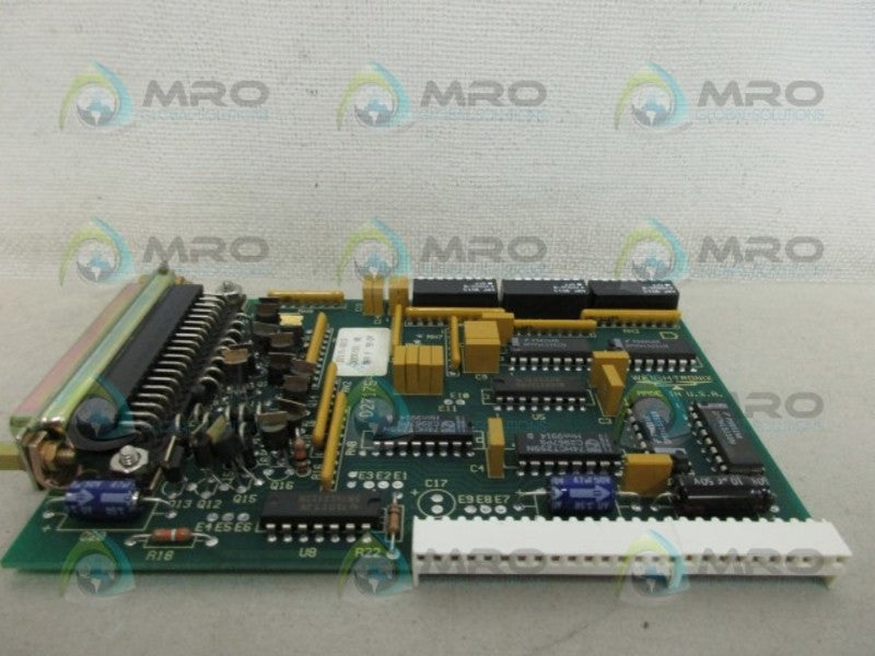 WEIGH TRONIX D27175-0010 PROCESSOR BOARD UNMP